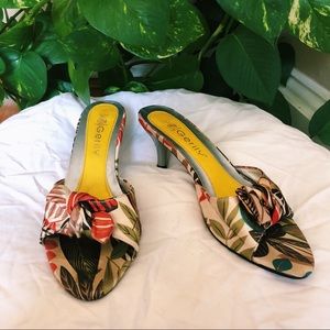 Vintage Floral Sandals